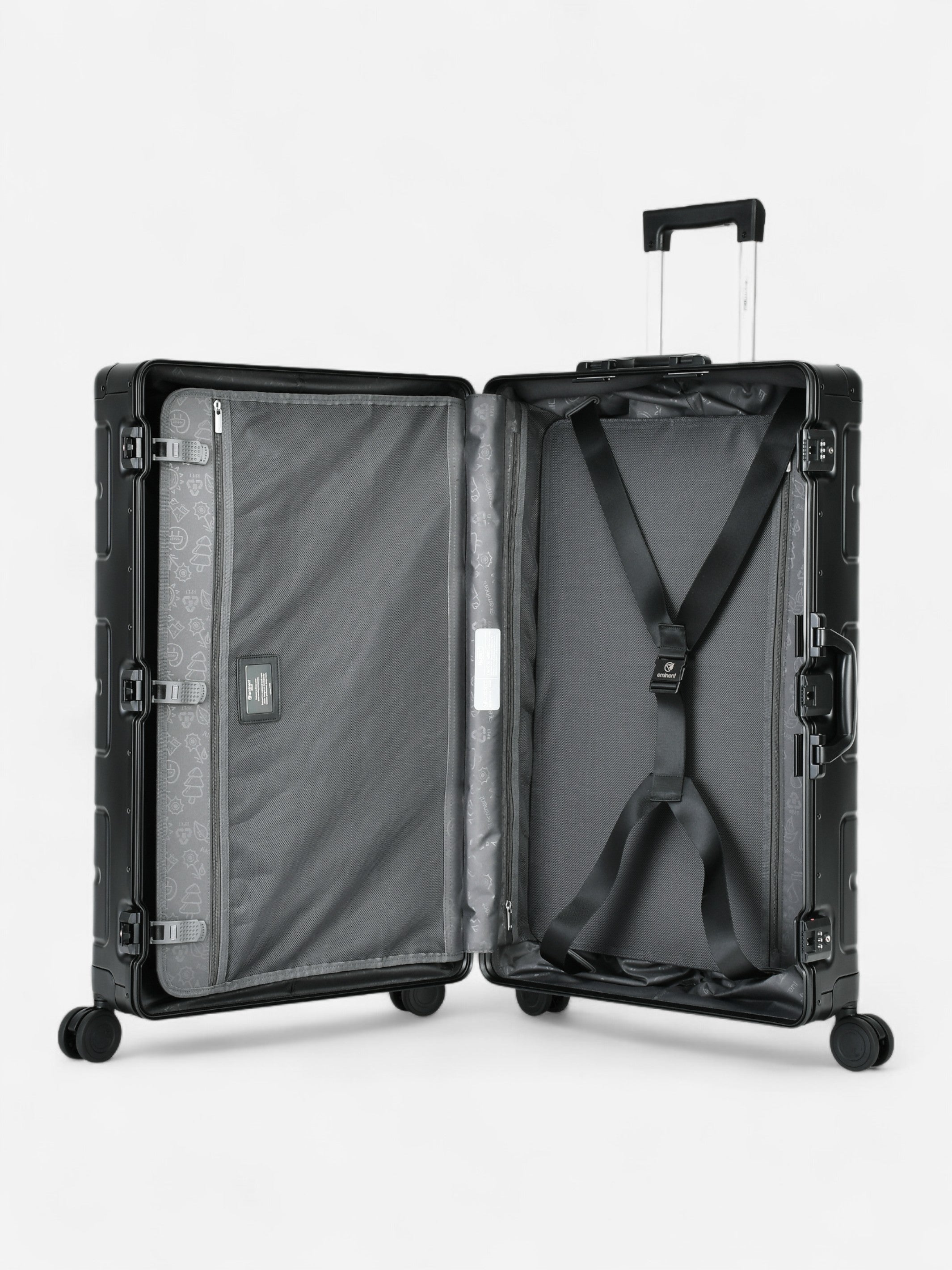 Athens - Large / Black Aluminum