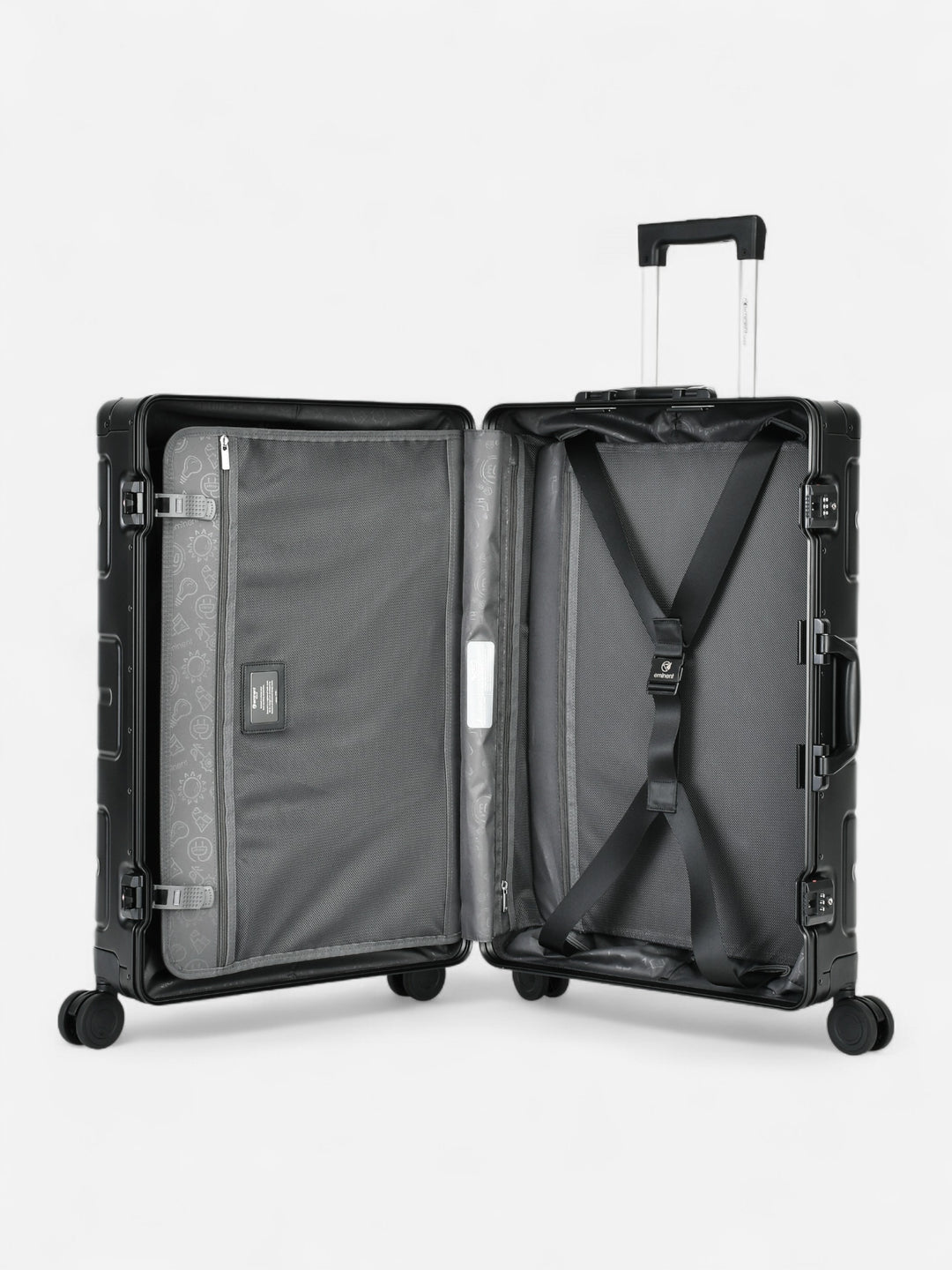 Athens - Medium / Black Aluminum