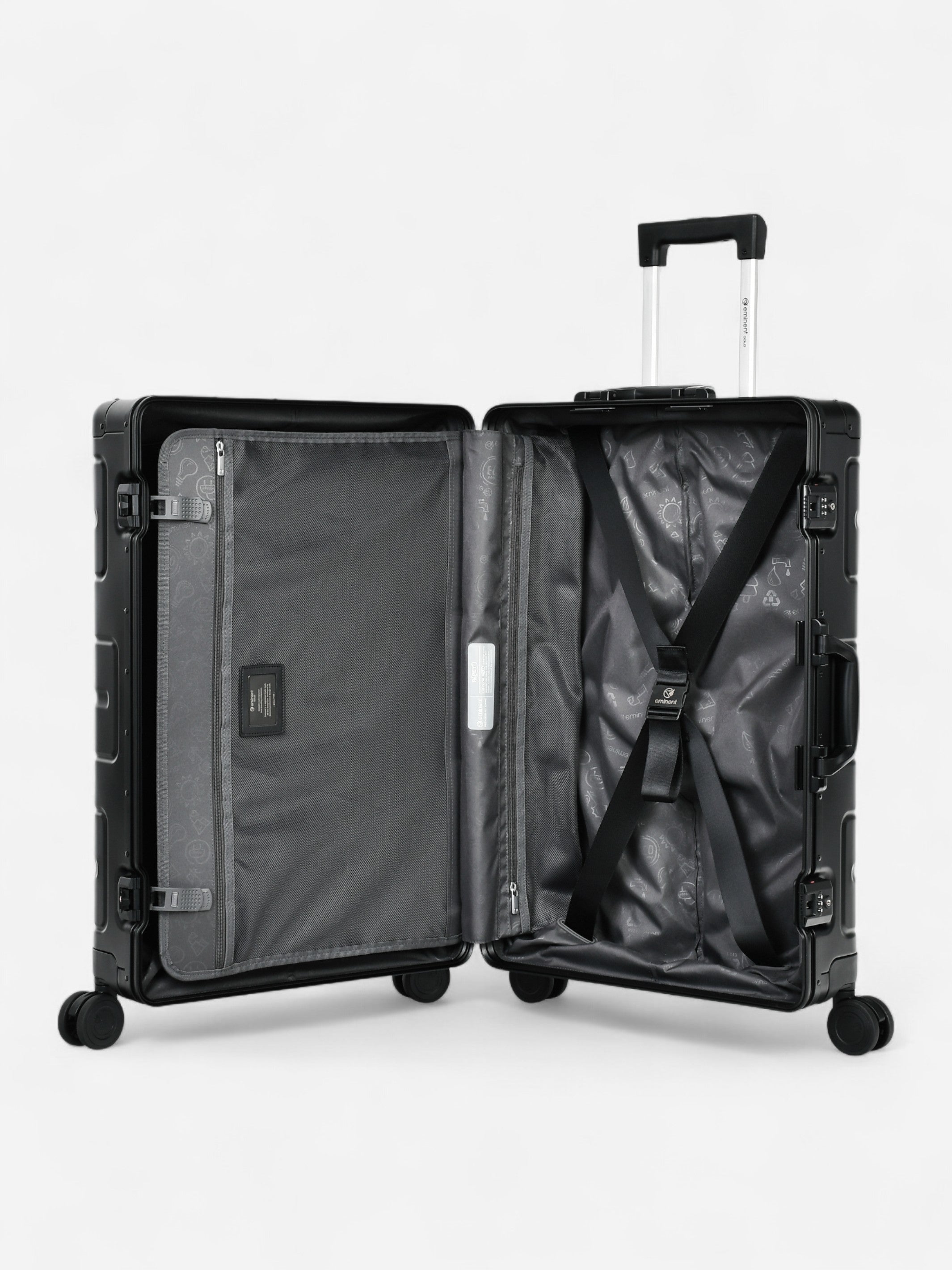 Athens - Medium / Black Aluminum