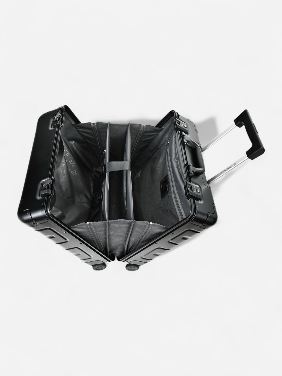 Athens - Valise du pilote / Aluminium Noir