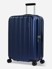 Eminent Move Air Neo Medium Size Polycarbonate Suitcase Blue Front Side