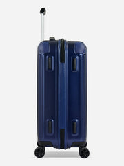 Eminent Move Air Neo Cabin Size Polycarbonate Suitcase Blue Side View