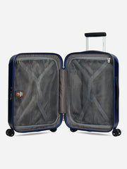 Eminent Move Air Neo Cabin Size Polycarbonate Suitcase Blue Interior