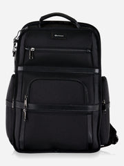 Eminent Laptop Backpack Roadmaster Black Frontal View