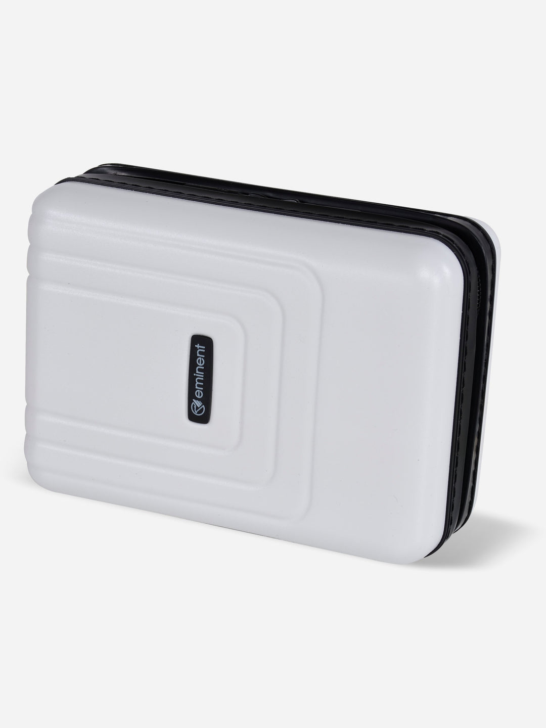 Eminent Polycarbonate Toiletry Bag White Front Side