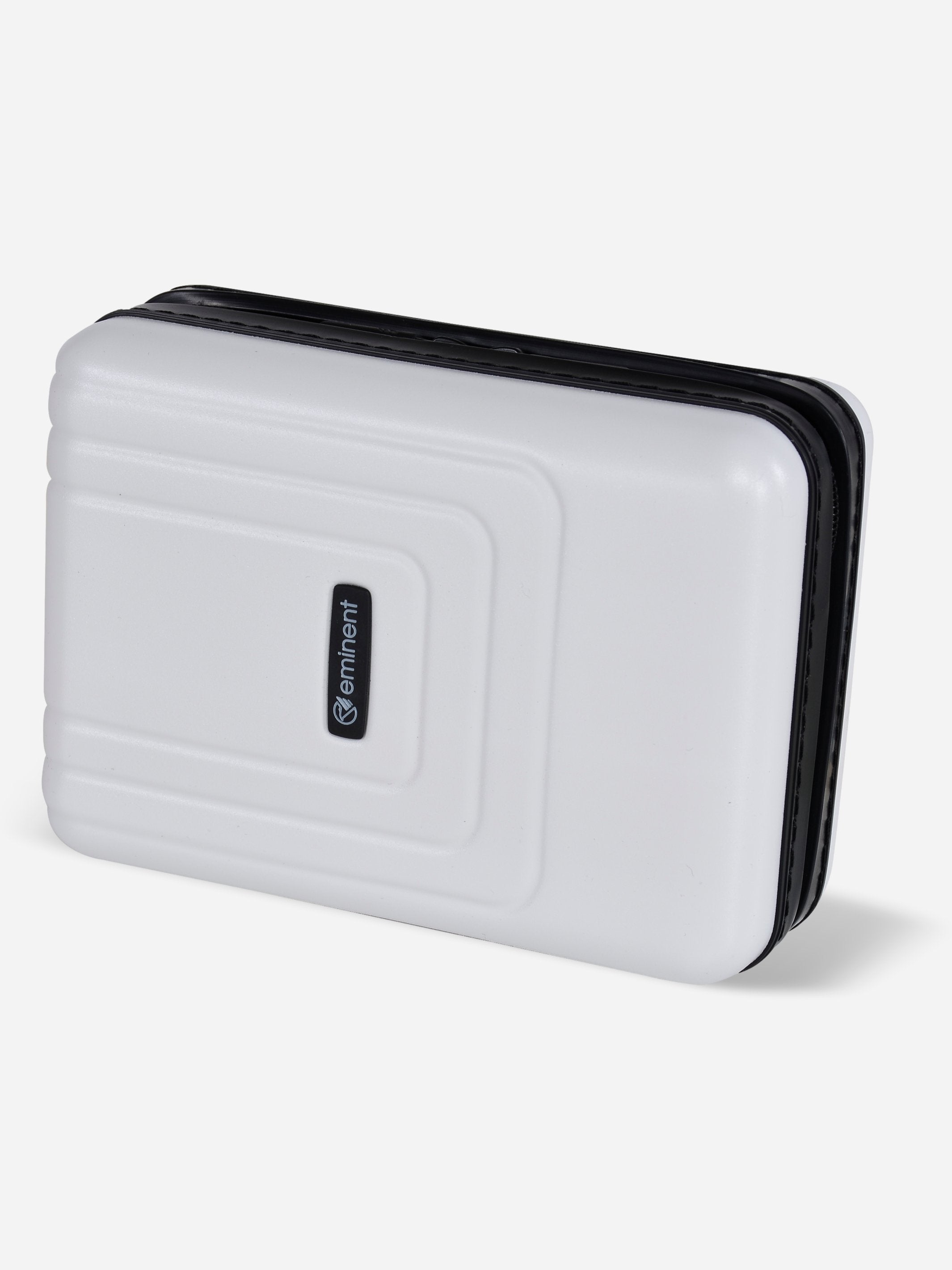 Eminent Polycarbonate Toiletry Bag White Front Side