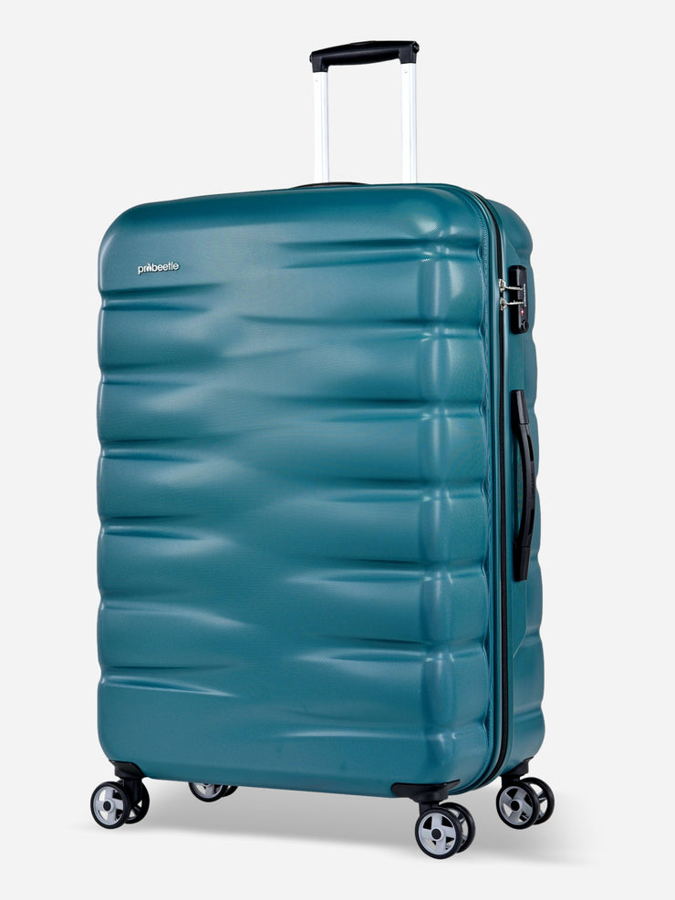 Probeetle by Eminent Voyager VII Large Size Polycarbonate Suitcase Ocean Blue Front Side