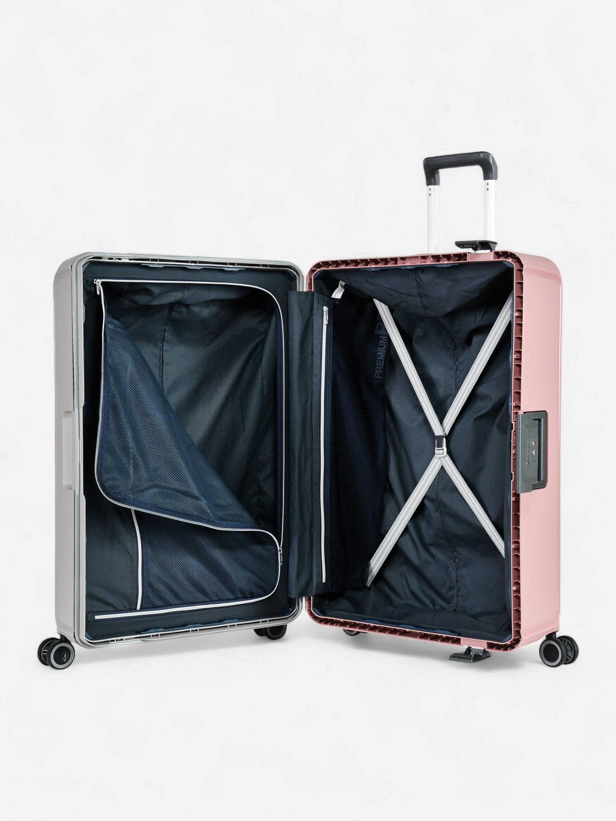 Eminent Vertica | Large - Grey/Pink | Hard Shell & Extra