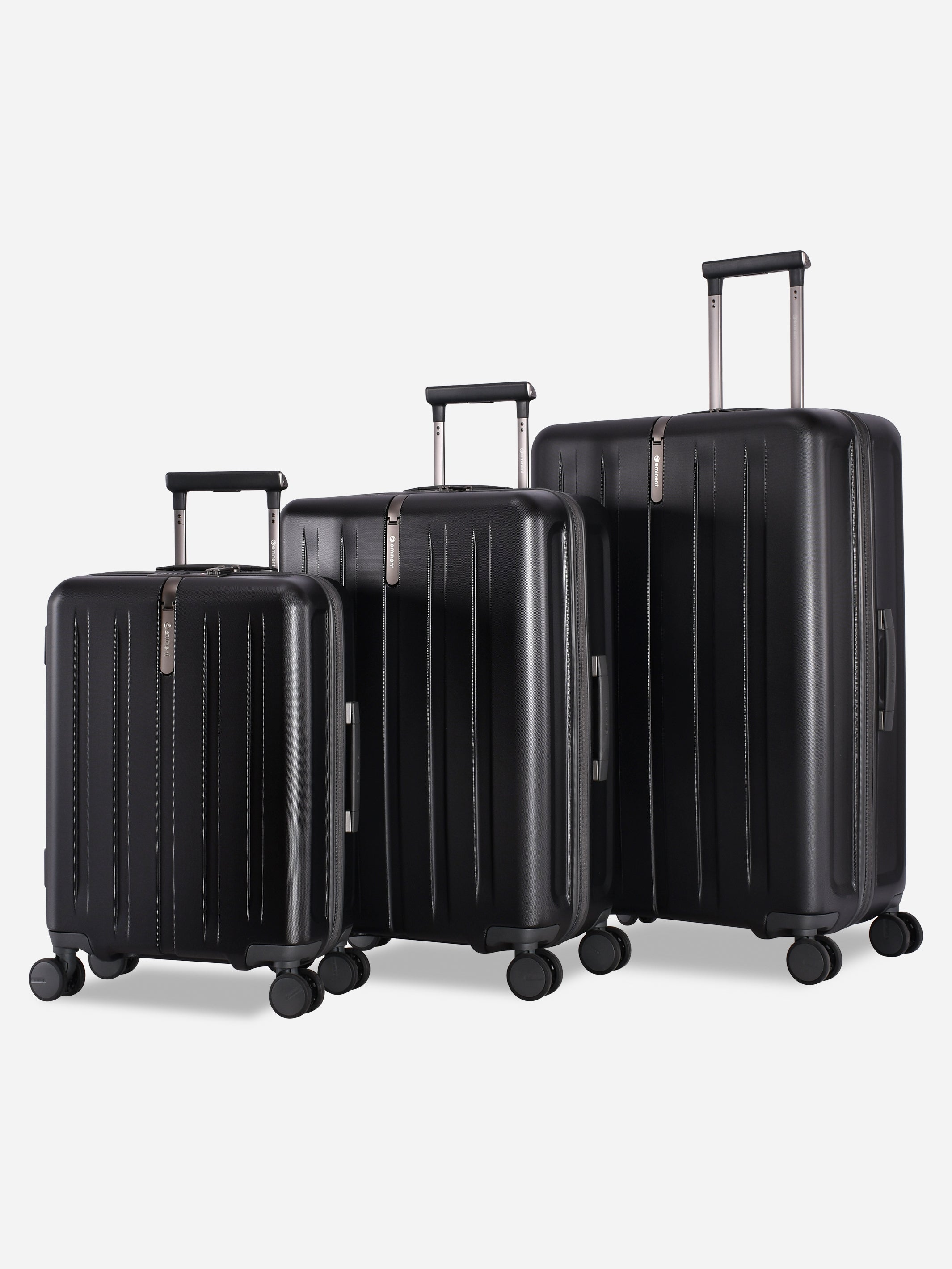 Kapstadt Light Expandable | Set - Black | Eminent Luggage