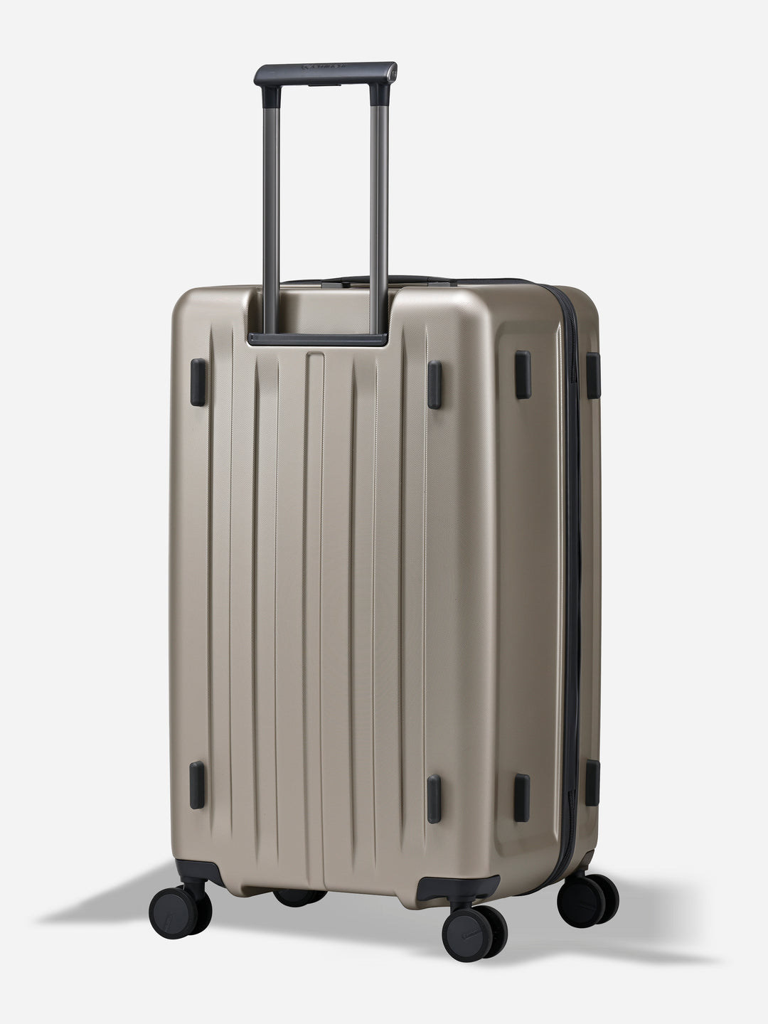 Kapstadt Light Trunk Beige - back view with telescopic handle
