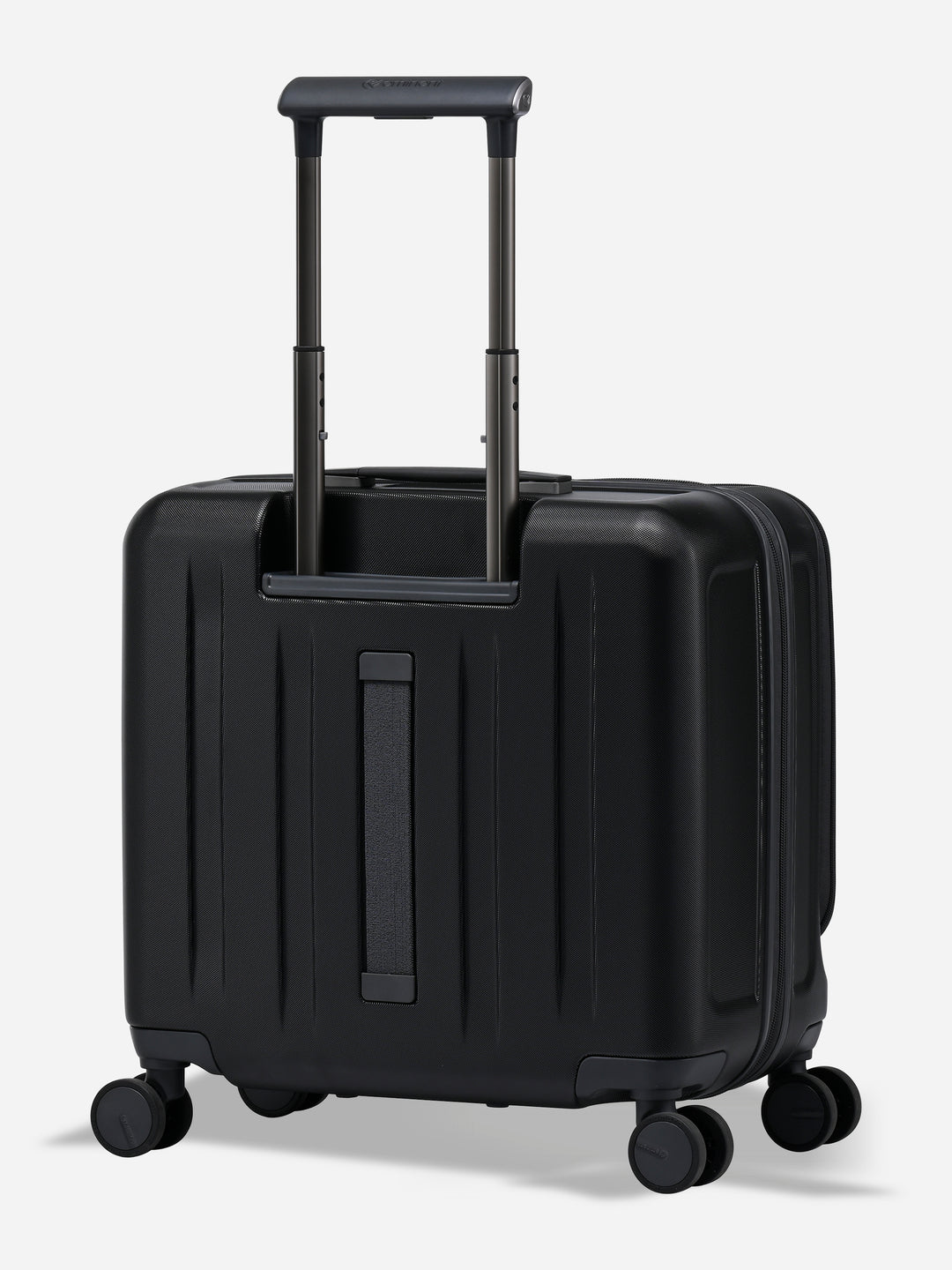 Kapstadt Light Pilot Case Black - back view with telescopic handle