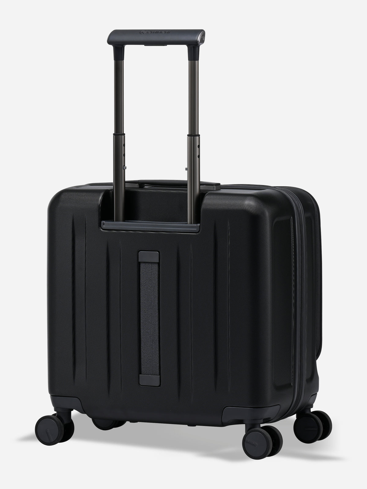 Kapstadt Light Pilot Case Black - back view with telescopic handle
