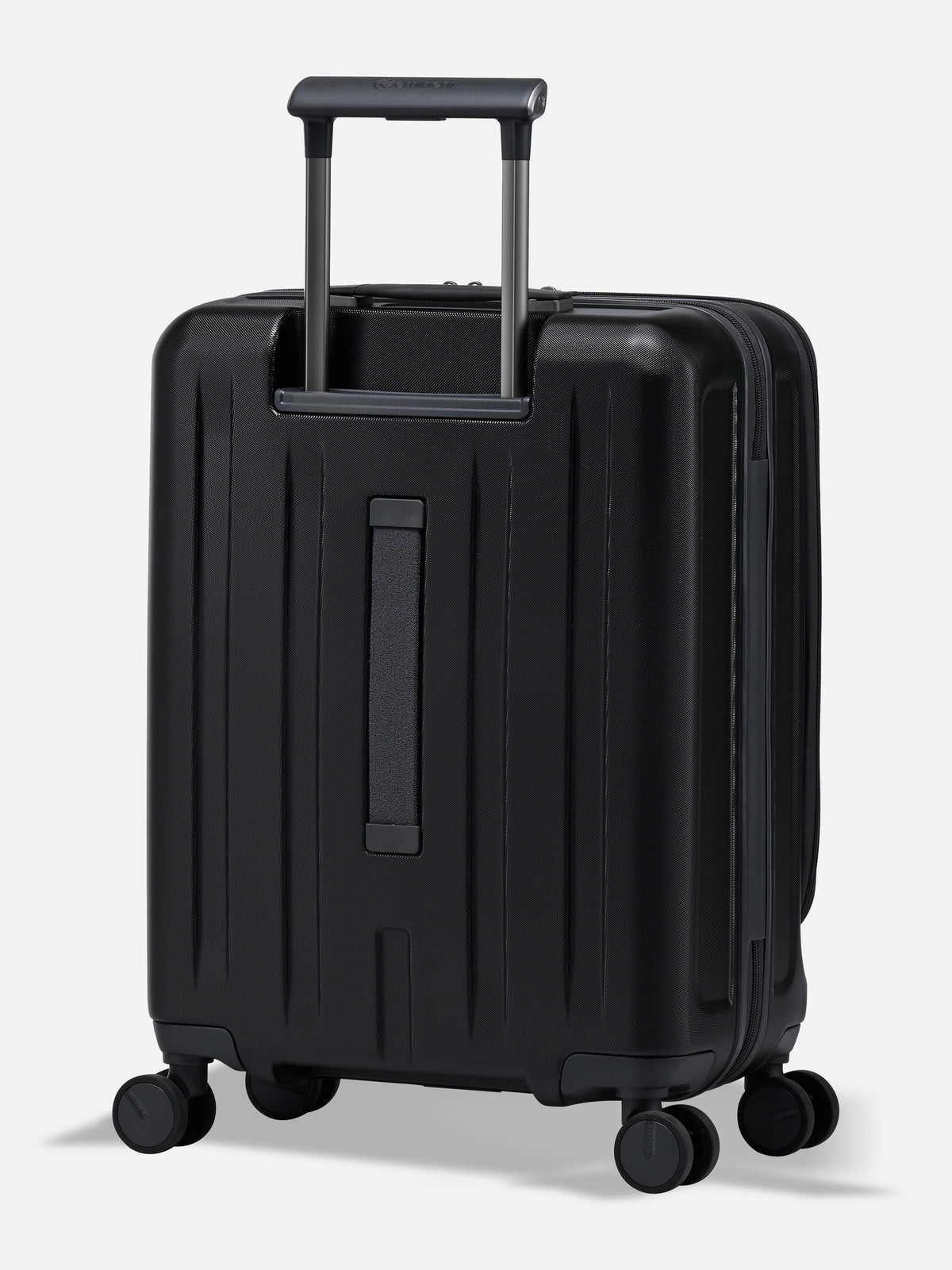 Kapstadt Light Business Trolley Black - back view with telescopic handle