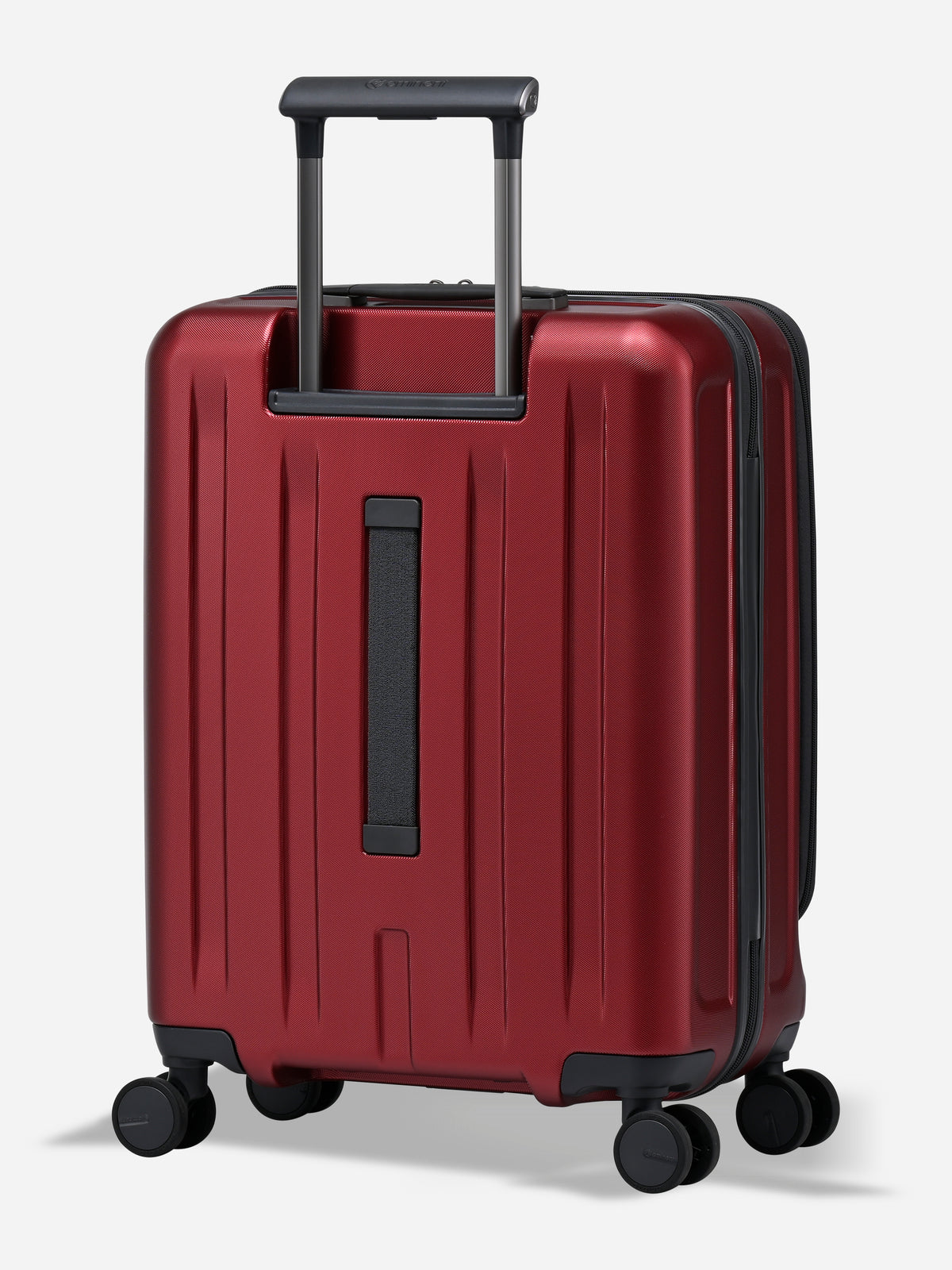 Kapstadt Light Business Trolley Red - back view with telescopic handle