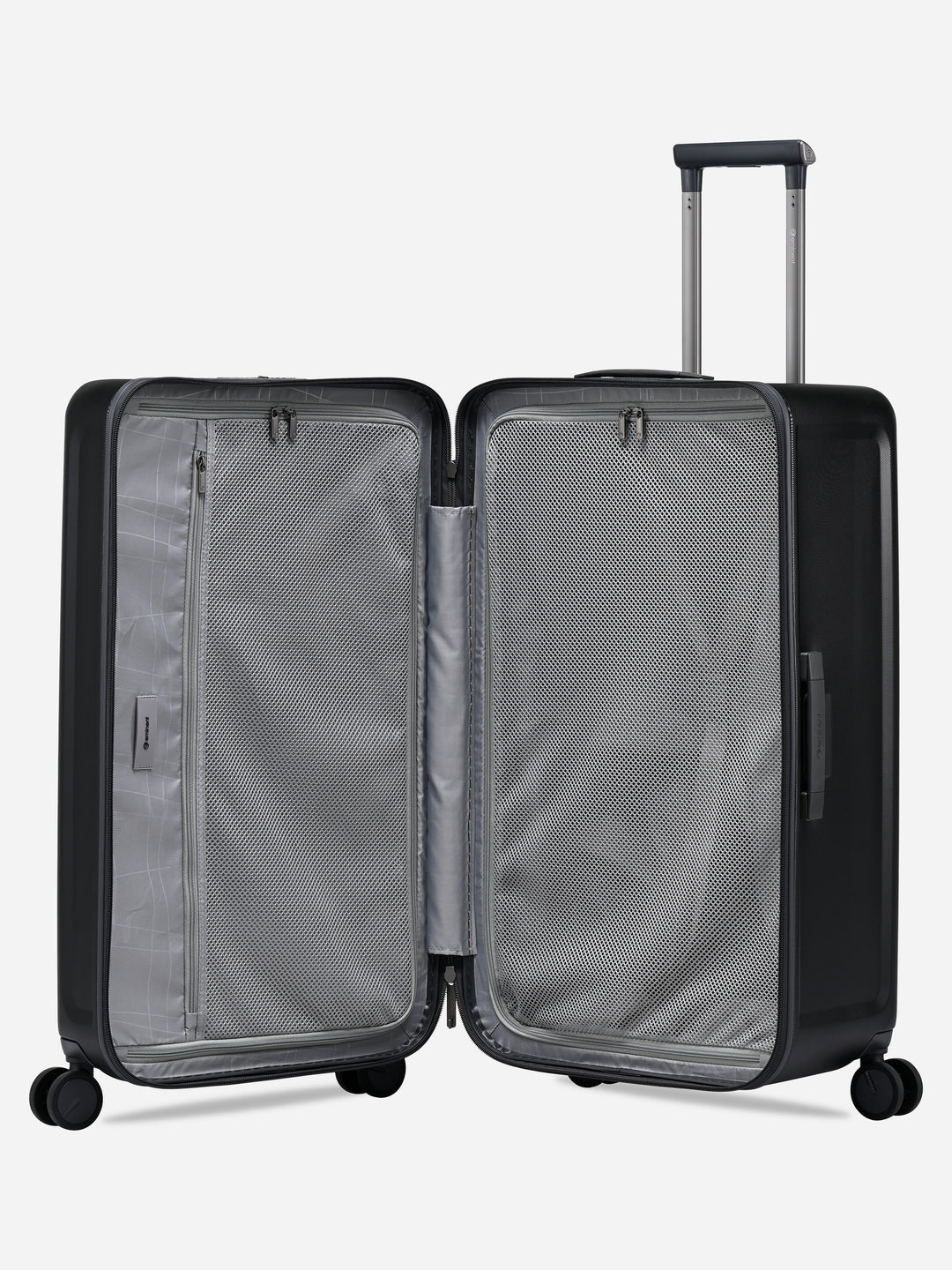 Kapstadt Light Trunk Black - open, interior