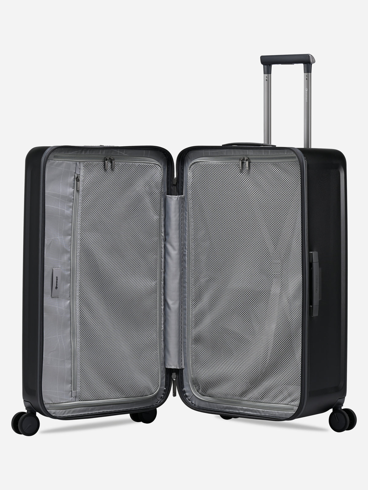 Kapstadt Light Trunk Black - open, interior