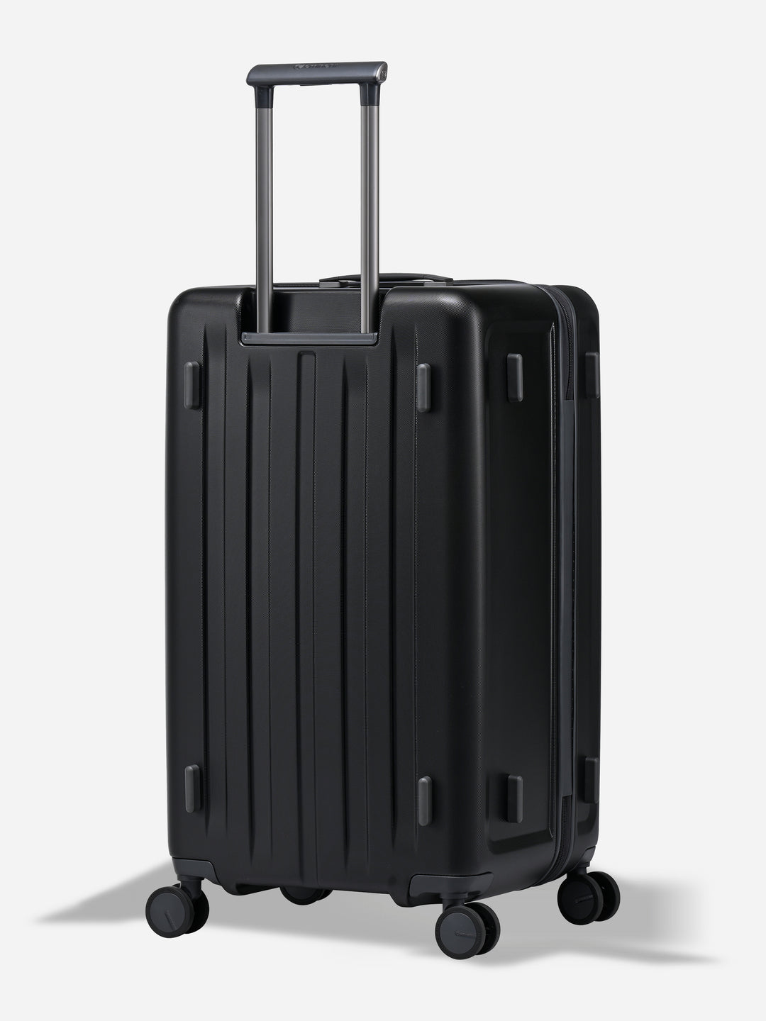Kapstadt Light Trunk Black - back view with telescopic handle