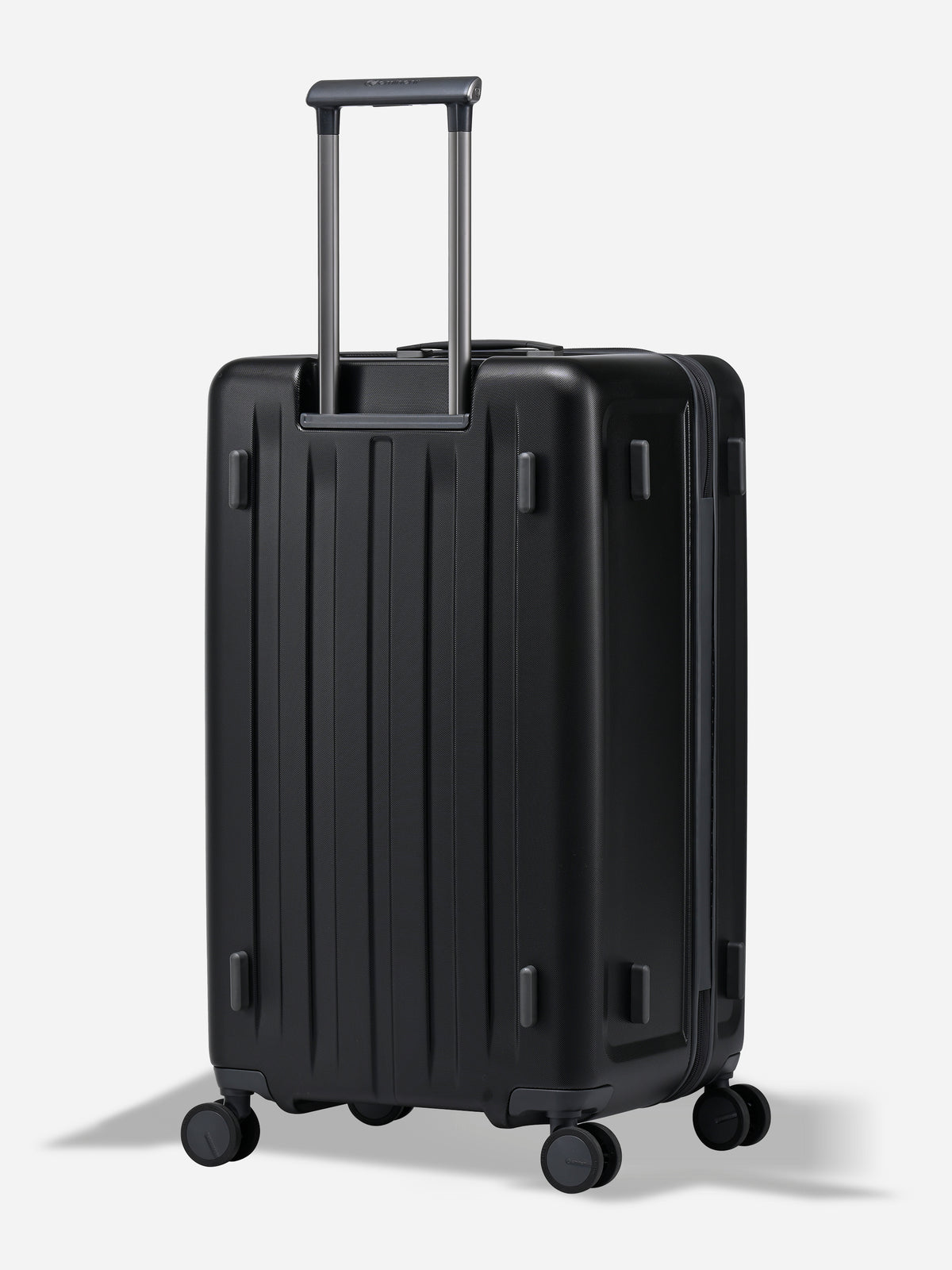 Kapstadt Light Trunk Black - back view with telescopic handle
