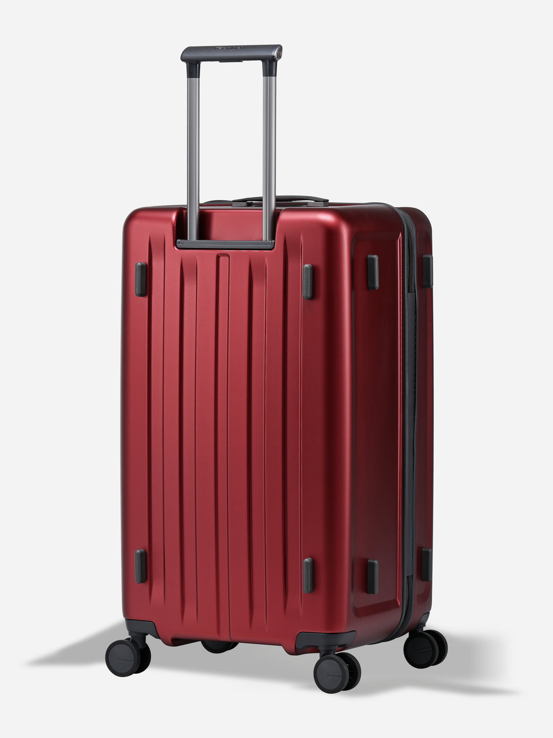Kapstadt Light Trunk Red - back view with telescopic handle