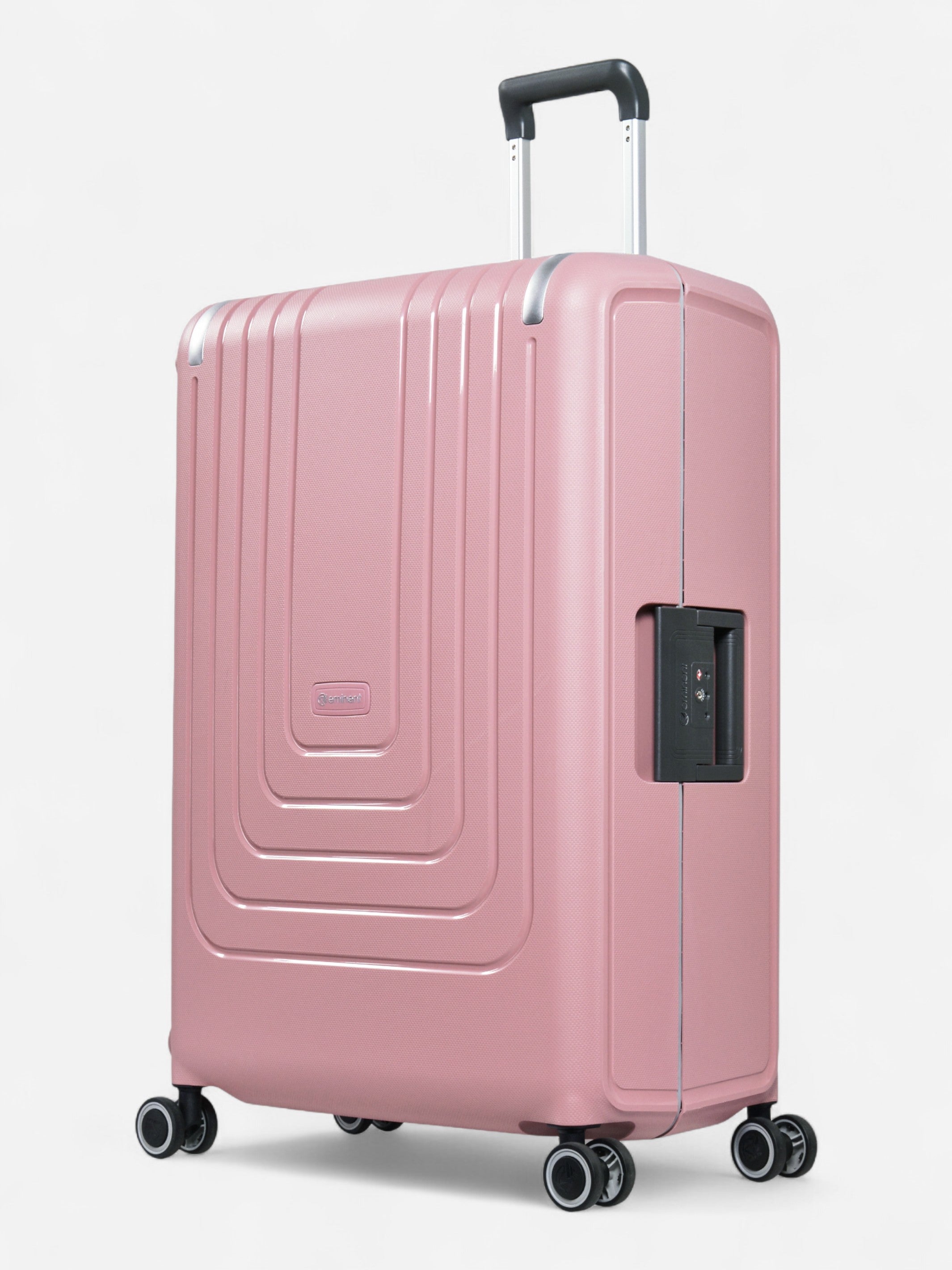 れーです。Eminent バーガンディ キャリーケース 4輪 Eminent Vertica | Large - Rose | Hard Shell & Extra Sturdy
