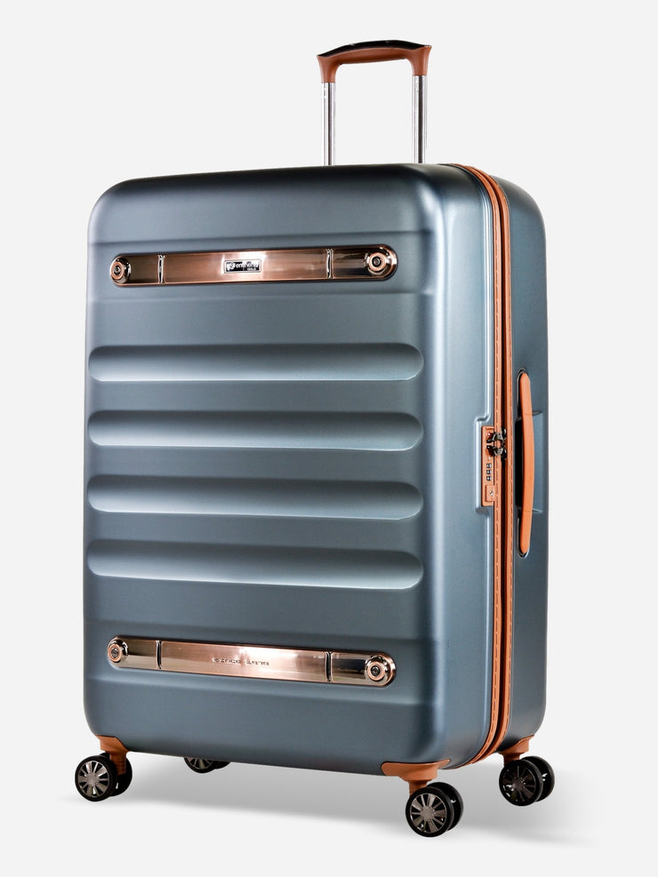 Eminent Nostalgia Graphite Suitcase Interior View