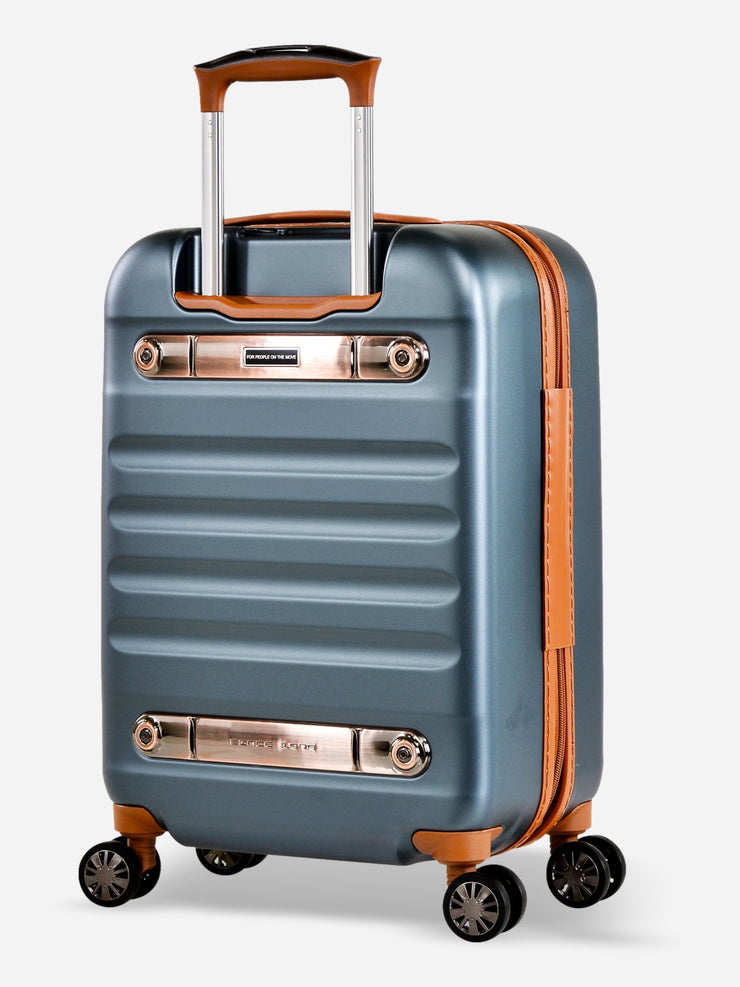 Eminent Nostalgia Graphite Suitcase Back View