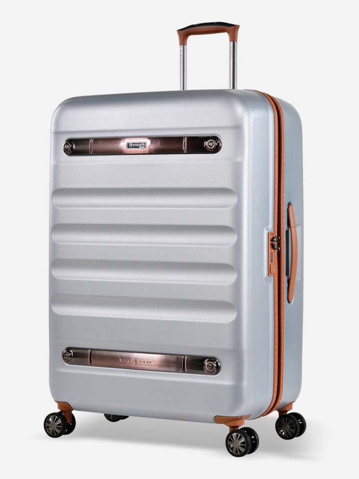 Eminent Nostalgia Aluminium Suitcase Front View
