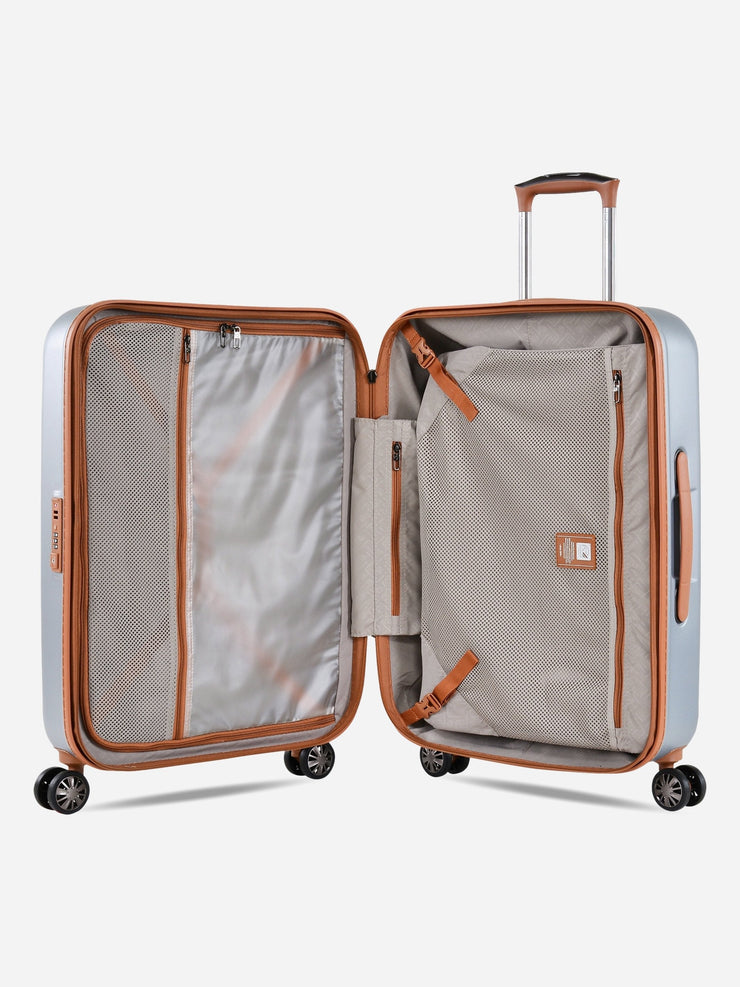 Eminent Nostalgia Aluminium Suitcase Interior View
