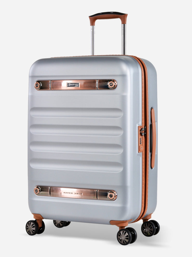 Eminent Nostalgia Aluminium Suitcase Front View