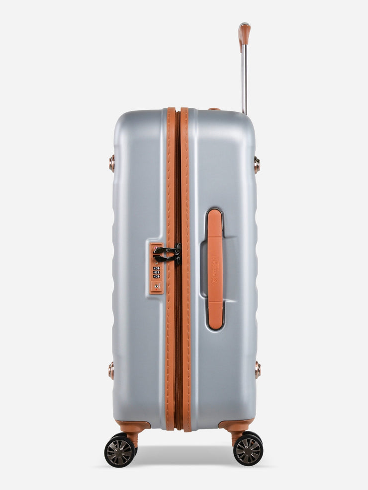 Eminent Nostalgia Aluminium Suitcase Side View