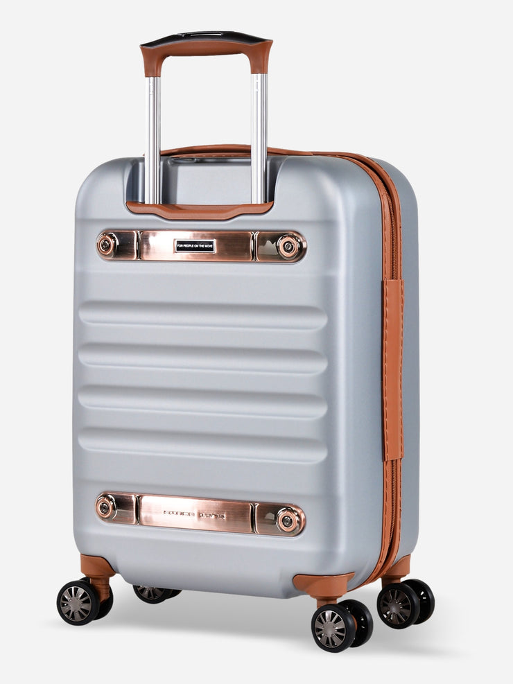 Eminent Nostalgia Aluminium Suitcase Back View
