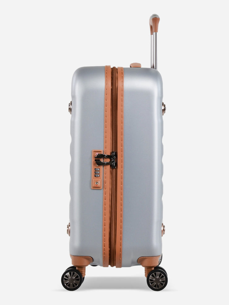 Eminent Nostalgia Aluminium Suitcase Side View