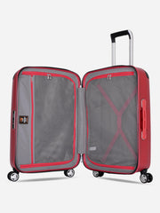 Eminent Boulder Red Medium Size Luggage Interior View