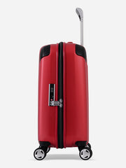 Eminent Boulder Red Hand Luggage Side View with Lock
