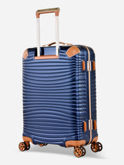 Eminent Gold Jetstream Medium Size Suitcase Blue Back View