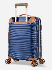 Eminent Gold Jetstream Cabin Size Suitcase Blue Back View