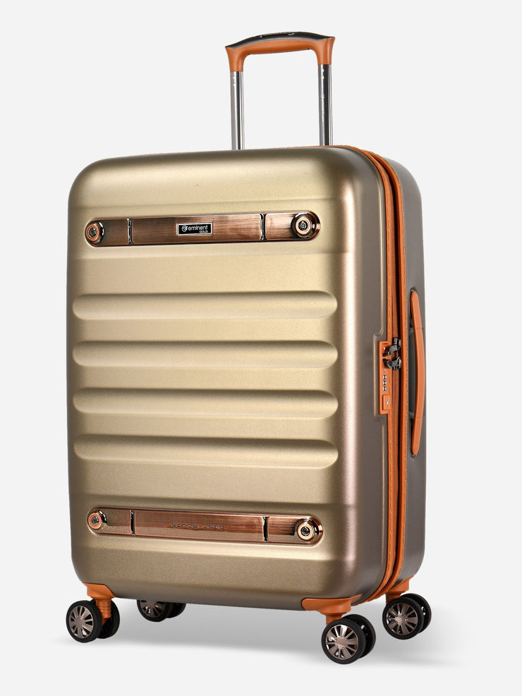 Eminent Nostalgia Champagne Suitcase Front View