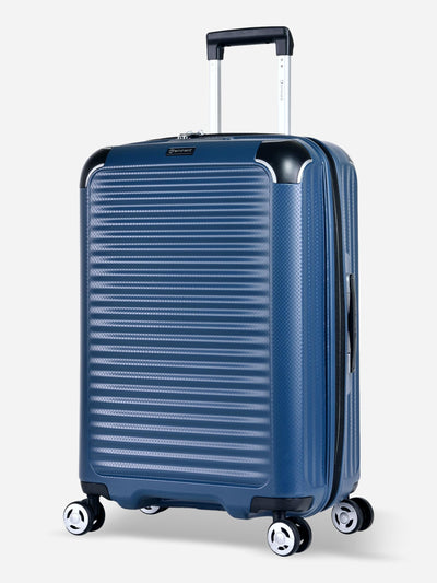 Eminent Materia Medium Size TPO Suitcase Blue Front Side