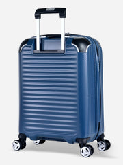 Eminent Materia Cabin Size TPO Suitcase Blue Back Side