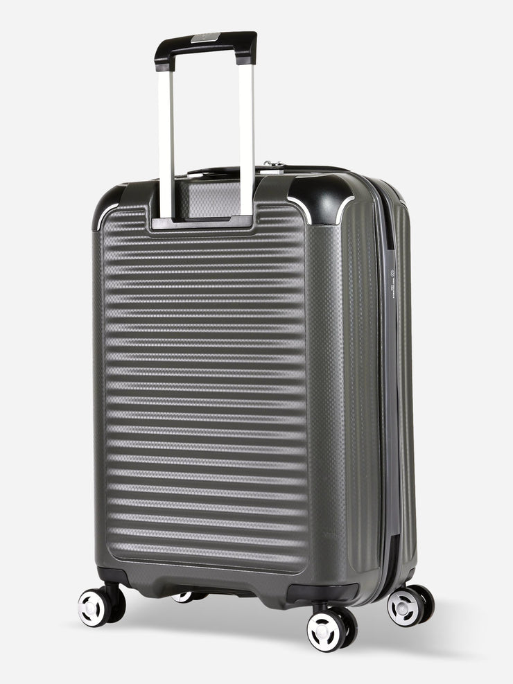 Eminent Materia Medium Size TPO Suitcase Grey Back Side