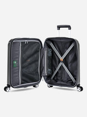 Eminent Materia Cabin Size TPO Suitcase Grey Interior