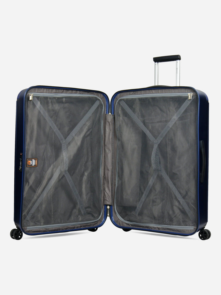 Eminent Move Air Neo Large Size Polycarbonate Suitcase Blue Interior