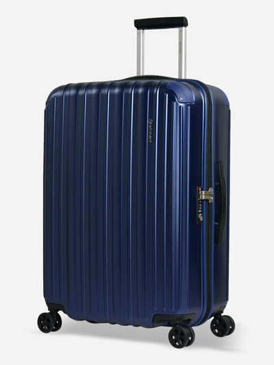 Eminent Move Air Neo Medium Size Polycarbonate Suitcase Blue Front Side