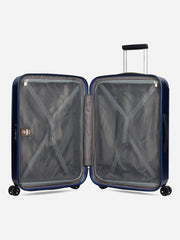 Eminent Move Air Neo Medium Size Polycarbonate Suitcase Blue Interior