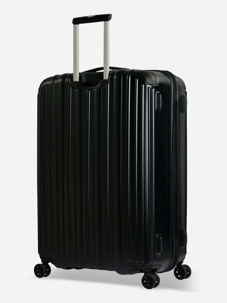 Eminent Move Air Neo Large Size Polycarbonate Suitcase Black Back Side