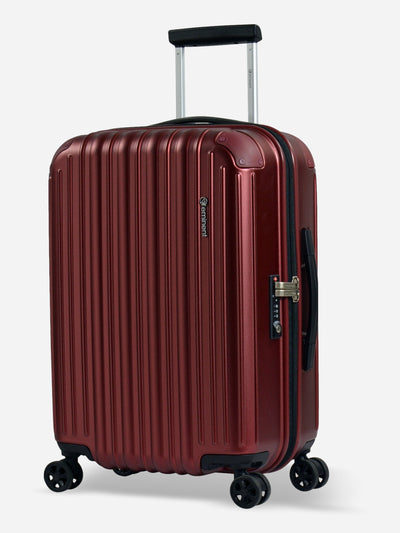Eminent Move Air Neo Cabin Size Polycarbonate Suitcase Red Front Side