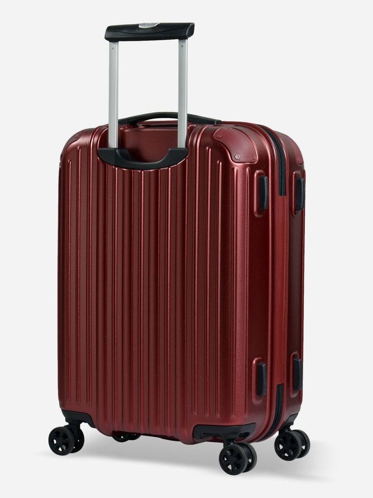 Eminent Move Air Neo Cabin Size Polycarbonate Suitcase Red Back Side