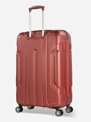 Eminent X-Tec Large Size Polycarbonate Suitcase Red Back Side