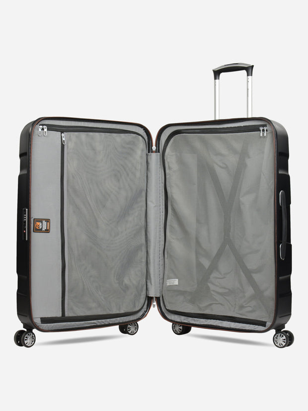 Eminent X-Tec Large Size Polycarbonate Suitcase Black Interior