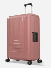 Eminent Vertica Large Size Polypropylene Suitcase Rose Front Side